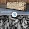 NEX™ Outdoor Firewood Rack with Blue Cover Combo Set